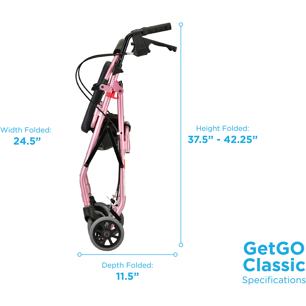 GETGO CLASSIC ROLL WLKR PINK
